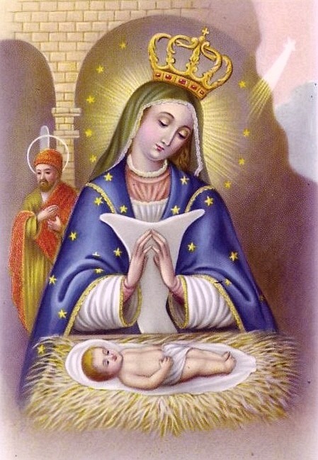 La Vierge-Marie et Jésus prient à vos intentions de prières
