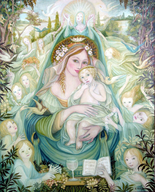 La Vierge-Marie et Jésus prient à vos intentions de prières