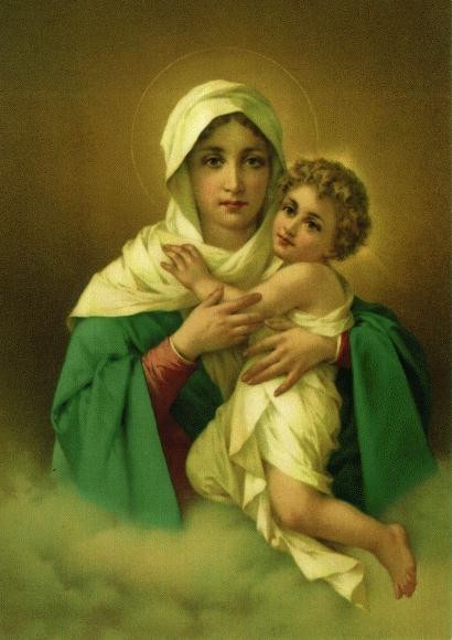 La Vierge-Marie et Jésus prient à vos intentions de prières