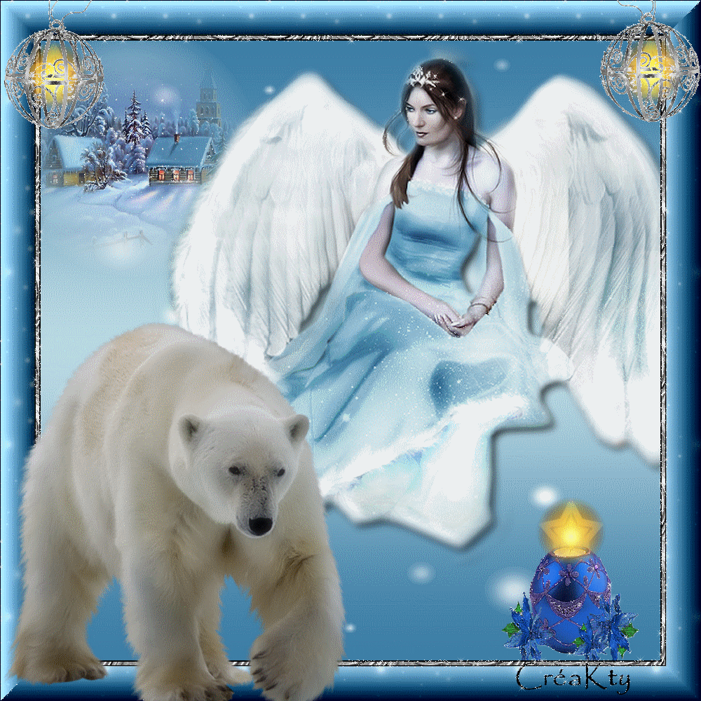 Ange gardien de Noël créa de mon amie Kathania