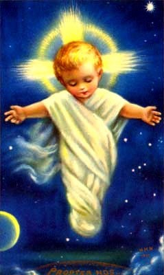 L'Enfant Jésus prie à vos intentions de prières