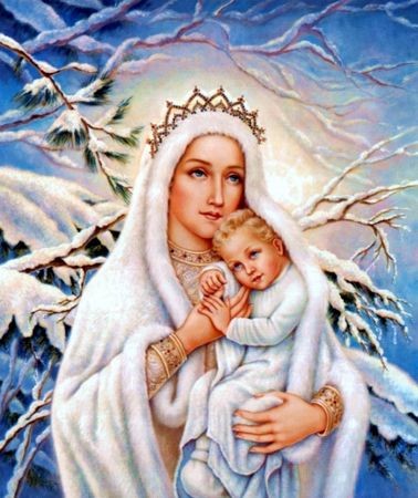 La Vierge-Marie et Jésus prient à vos intentions de prières
