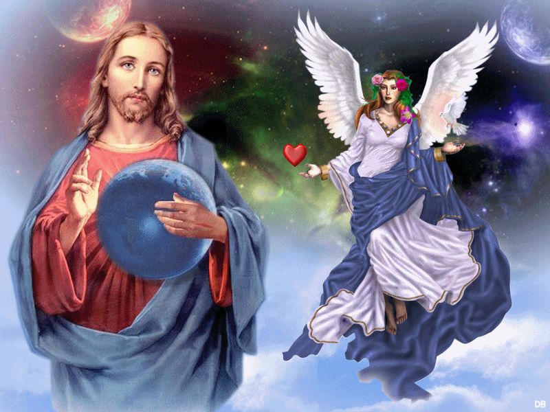 Jésus et l'Ange de l'Amour : kdo pour vous