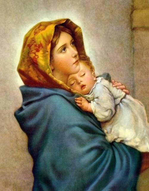 La Vierge-Marie et Jésus prient à vos intentions de prières