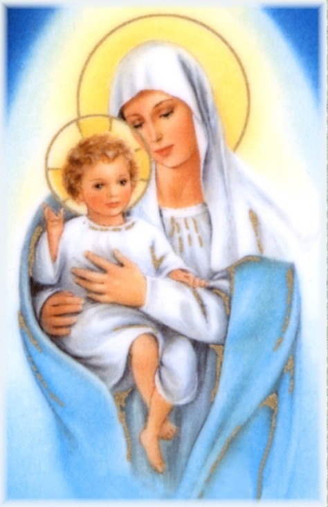 La Vierge-Marie et Jésus prient à vos intentions de prières