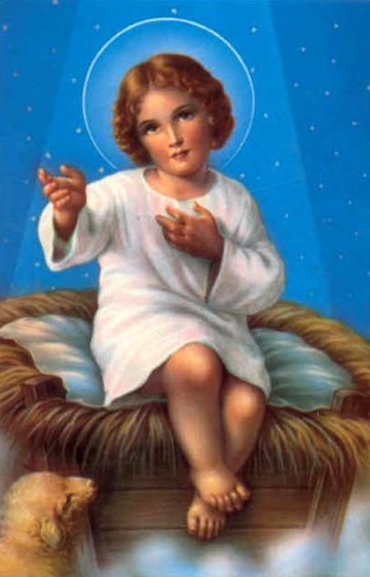 L'Enfant Jésus prie à vos intentions de prières