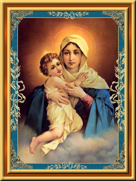 La Vierge-Marie et Jésus prient à vos intentions de prières