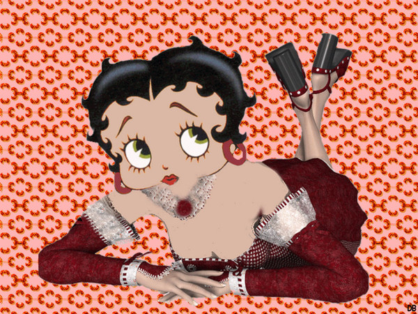 Créa : wallpaper Betty Boop : kdo pour vous