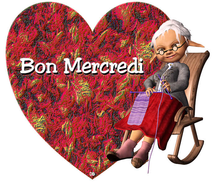 Bon Mercredi - coeur - elfe grand-mère : kdo