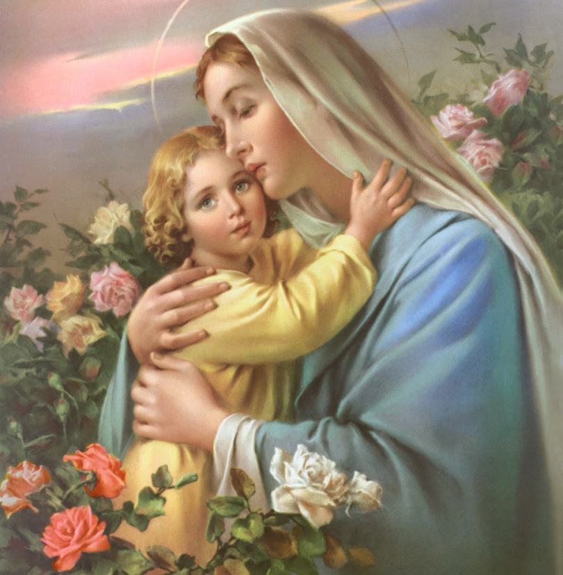 La Vierge Marie Et J Sus Prient Vos Intentions De Pri Res